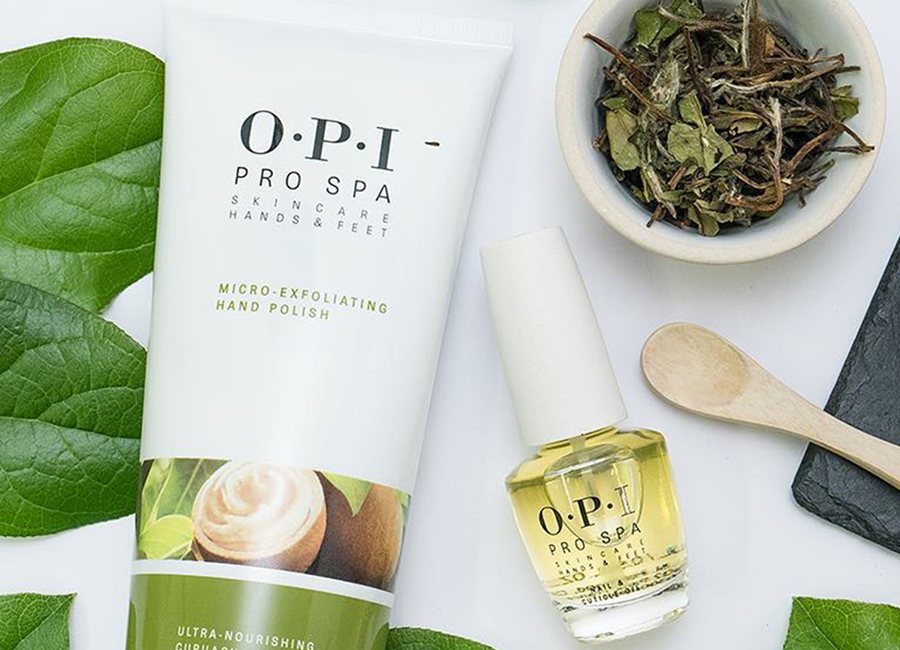 OPI hand cream and cuticle oil