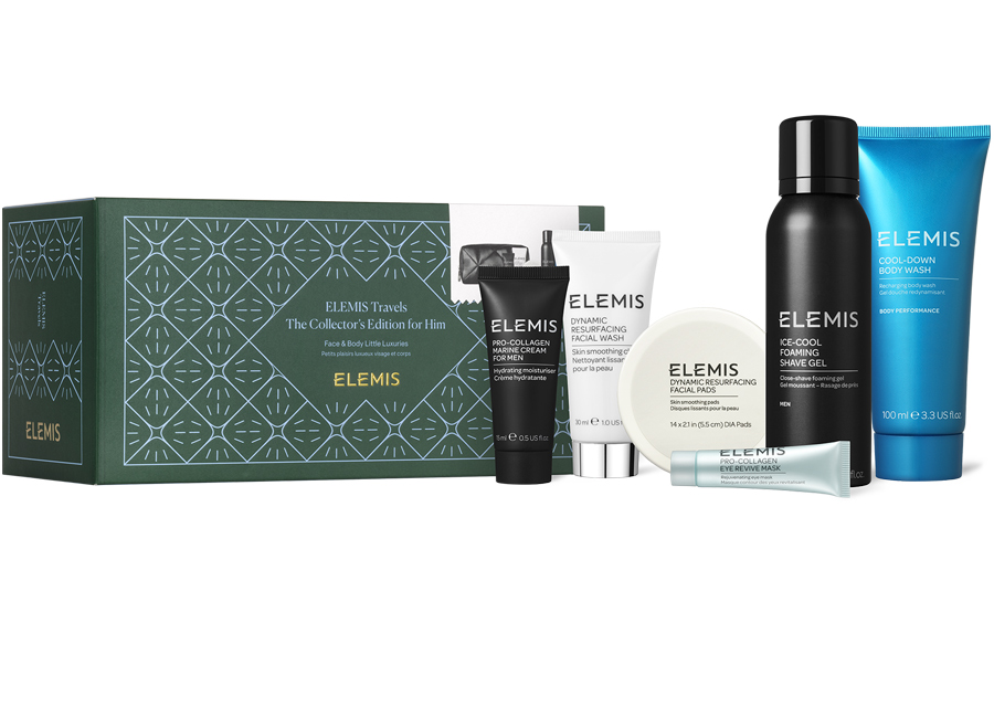 elemis mens gift set with 6 products