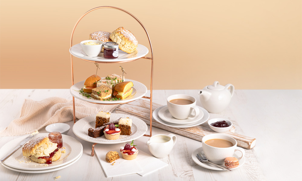afternoon tea including sandwiches