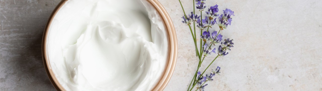 lavender and body cream