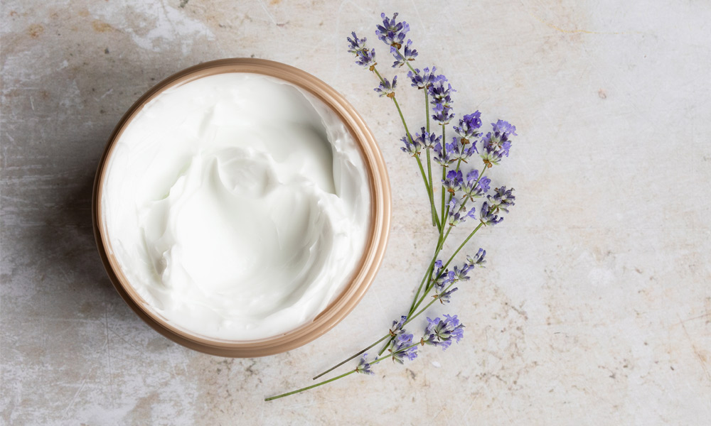 lavender and body cream