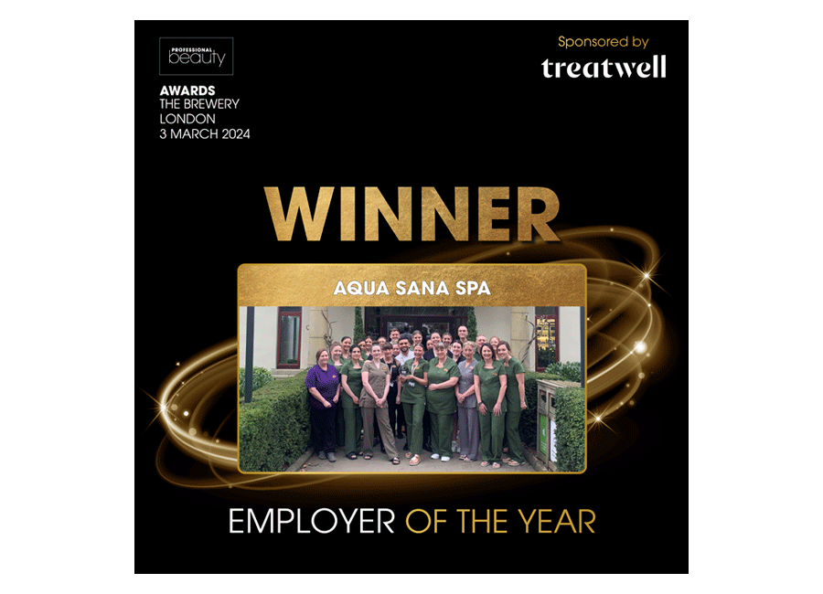 Winner of Professional Beauty Employer of the Year 2024 